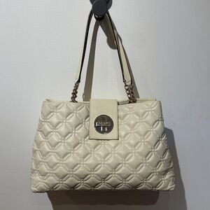 Cream Maryanne Quilted Tote by Kate Spade